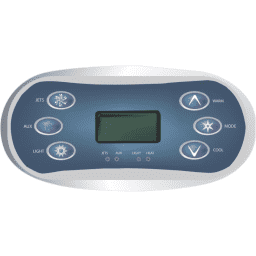 HydroQuip J/J/L/W/M/C Control Panel Overlay