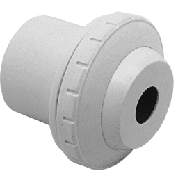 Directional Eyeball Fitting 3 pc 1 1/2" Slip Insider 1/2" Orifice, White