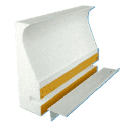 Capstone Form With Tie Wire & Plumb Strip
