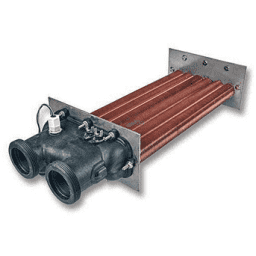 Copper Heat Exchanger Assembly Complete 156A, 014870F