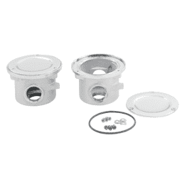 Junction Deck Box with 3/4"Side Openings and 1" Bottom Opening