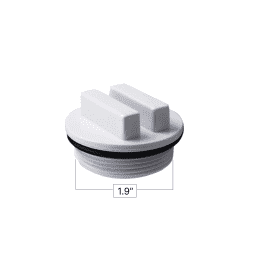 1.5" Threaded Pool and Spa Return Jet Winterizing Plug, Filter Drain Plug SP1022C with O-Ring for Winterizing Pools During Winter Season