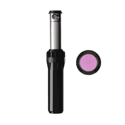 I-25-06-SS-R; I-25 Rotor, 6", adjustable from 50° to 360°, 1" inlet, stainless steel riser, check valve, reclaimed ID, five nozzles included