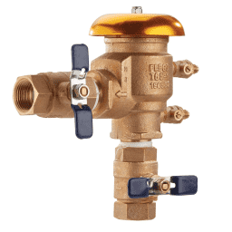1" 765 Pressure Vacuum Breaker Backflow Preventer, Quarter Turn, Freeze Sensor