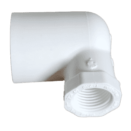 1 x 1/2-Inch 90-Degree Reducing Elbow, Slip x Fipt, Bag of 10