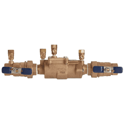 0122965 LF850U-QT 1 Inch Lead Free Bronze Double Check Valve Backflow Preventer Assembly