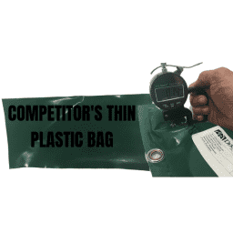 BFA2424G, 24" X 24" Green Insulated BackFlow Bag