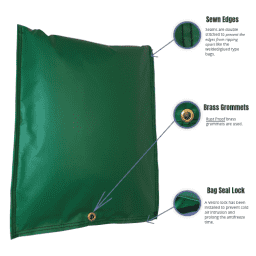 34" X 24" Tan Insulated BackFlow Bag