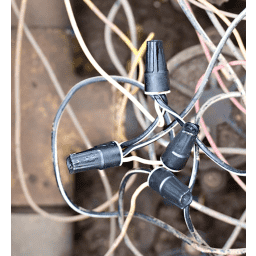 Dryconn Black/White Waterproof Connectors - Outdoor/Irrigation (25 pc bag)