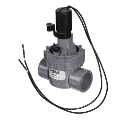 2400SF Plastic Globe Valve 1 In. with Flow Control, Slip x Slip