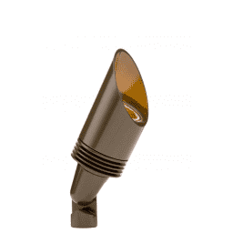 NP LED Luxor ZD Up Light, Bronze Aluminum Housing  4.2W 2700K 24 Degree