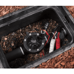ICV-101G, ICV Valve, 1" glass-filled nylon globe valve with flow control