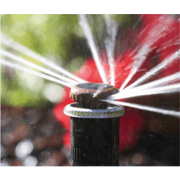 MP-RCS-515, MP Rotator Nozzle, right corner strip, 5' x 15' pattern, female threaded, copper