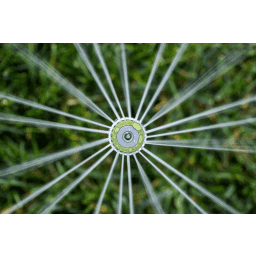 MP-800SR-90, MP Rotator Nozzle, 0.8 in/hr precipitation rate, 6' to 12' radius, 90° to 210° adjustable arc, female thread, gray and orange