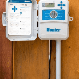 X2-600, 6-Station Controller Internal Transformer and Plug with Plastic Cabinet 120V