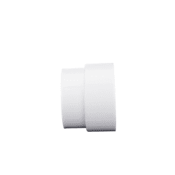 3P12, 3" x 4" White DWV/SCH40 Hub x S&D Hub PVC Increaser/Reducer Adapter