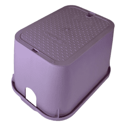 113PBCR, 14" x 19" Standard Series - Purple Box / Purple Cover, Reclaimed Water