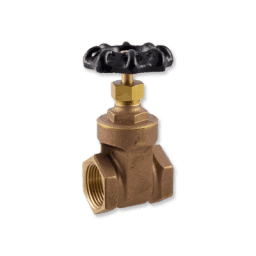2" Brass Gate Valve Threaded