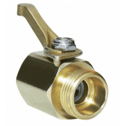 CV075H Super Heavy Duty Brass Shut Off Valve 3/4-Inch Hose Thread