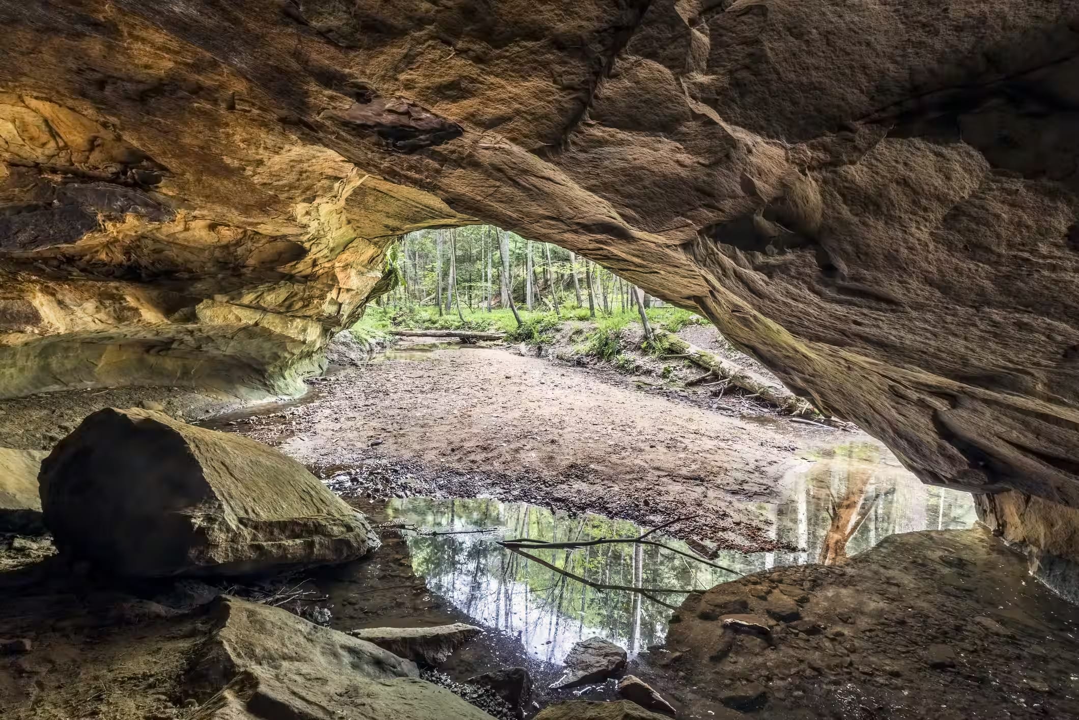 Conkle's Hollow gorge — Hocking Hills