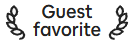 4.94 Guest Favorite rating badge on Airbnb