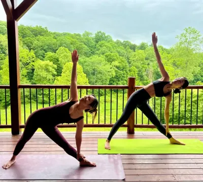 Private wellness experience at Pool House Lodge