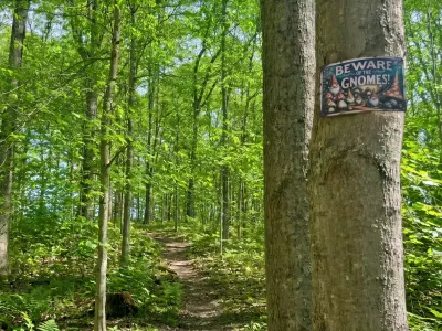 The Gnome Trail at Pool House Lodge