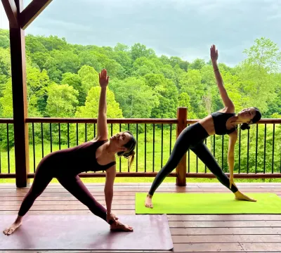 Private wellness experience at Pool House Lodge