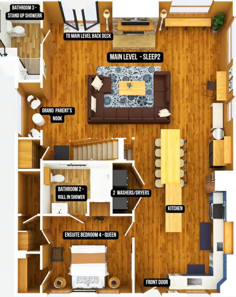 Main level Floorplan