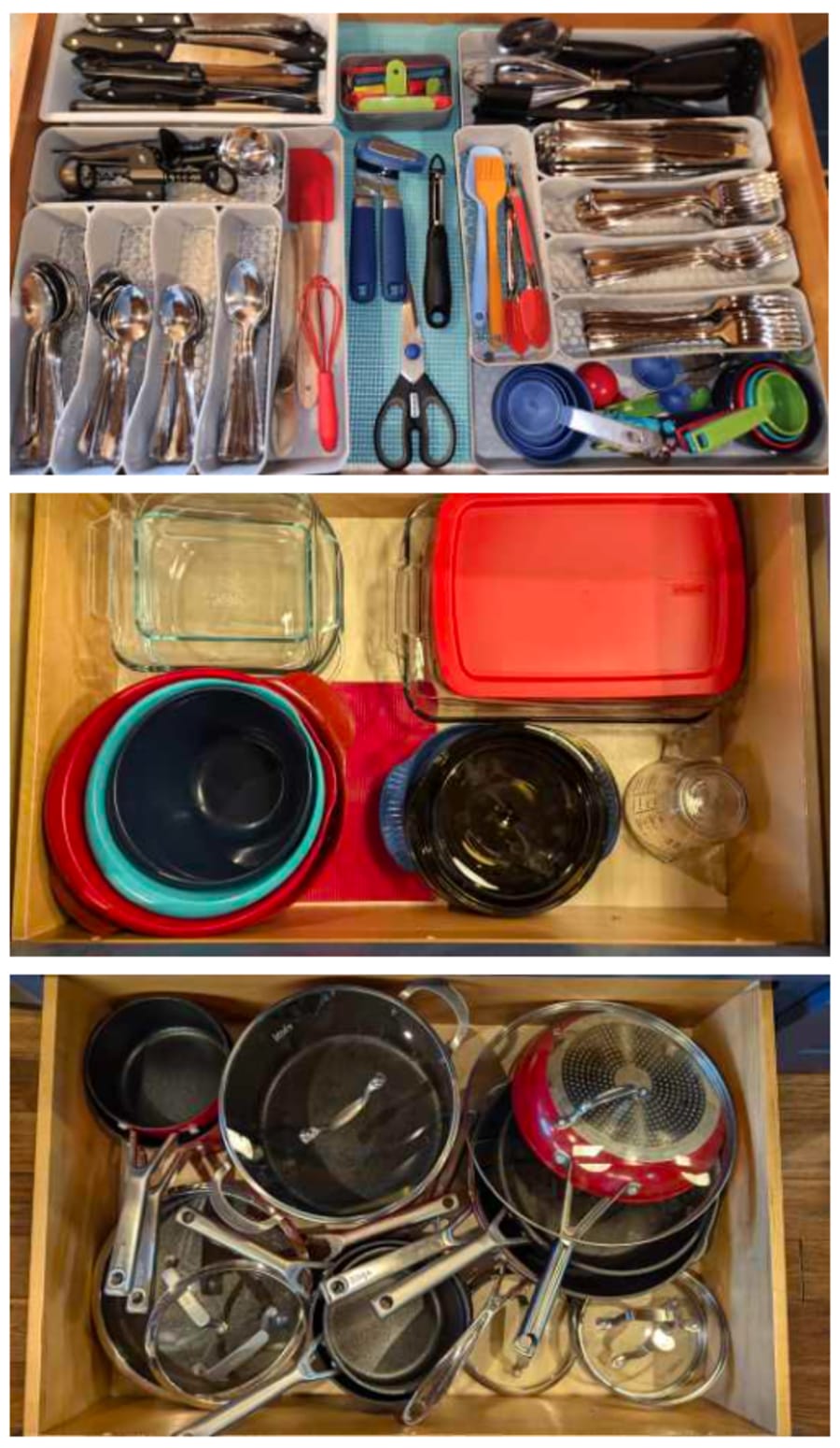 Kitchen cookware at Pool House Lodge