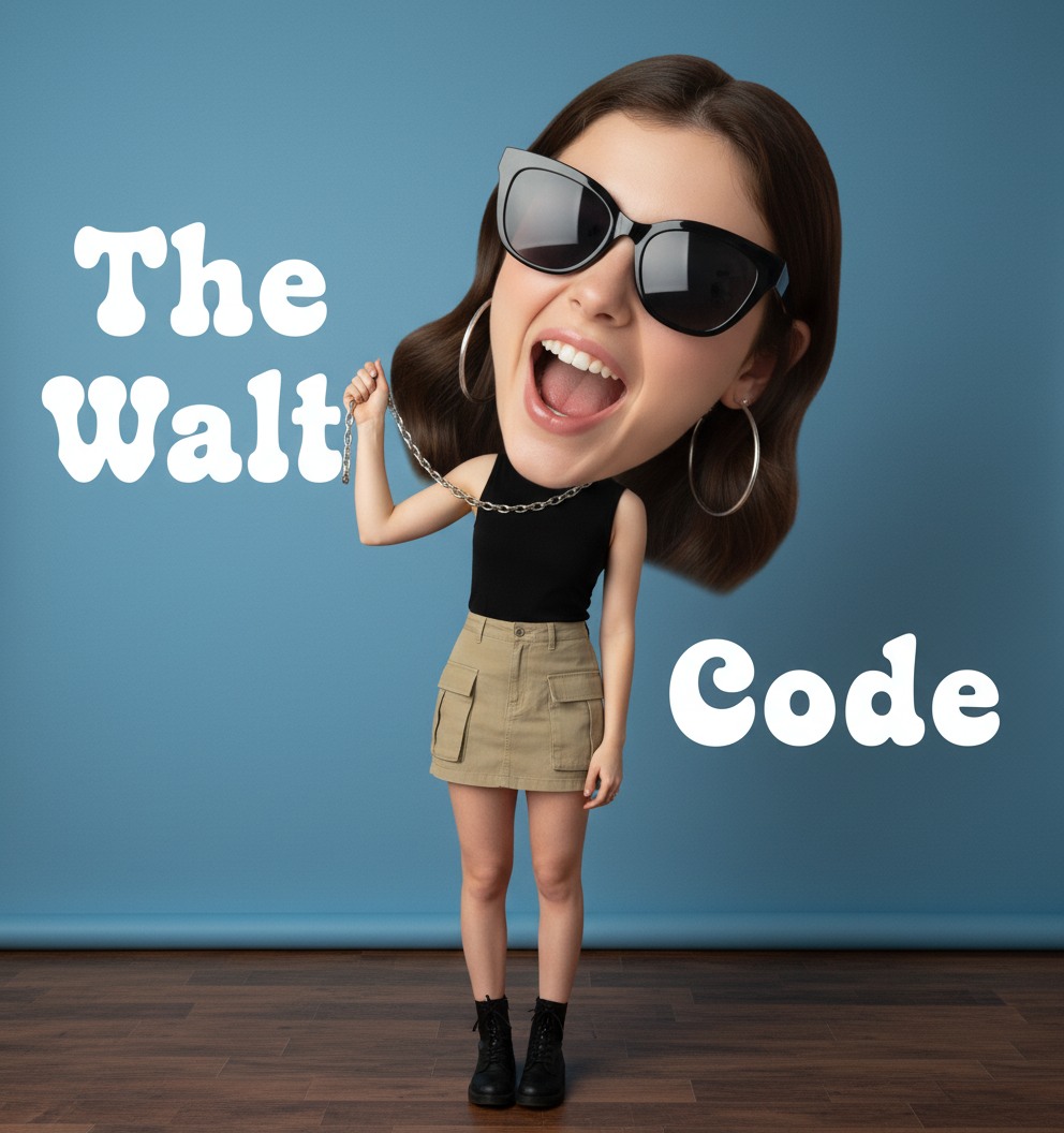The Walt Code Wall AI image template preview