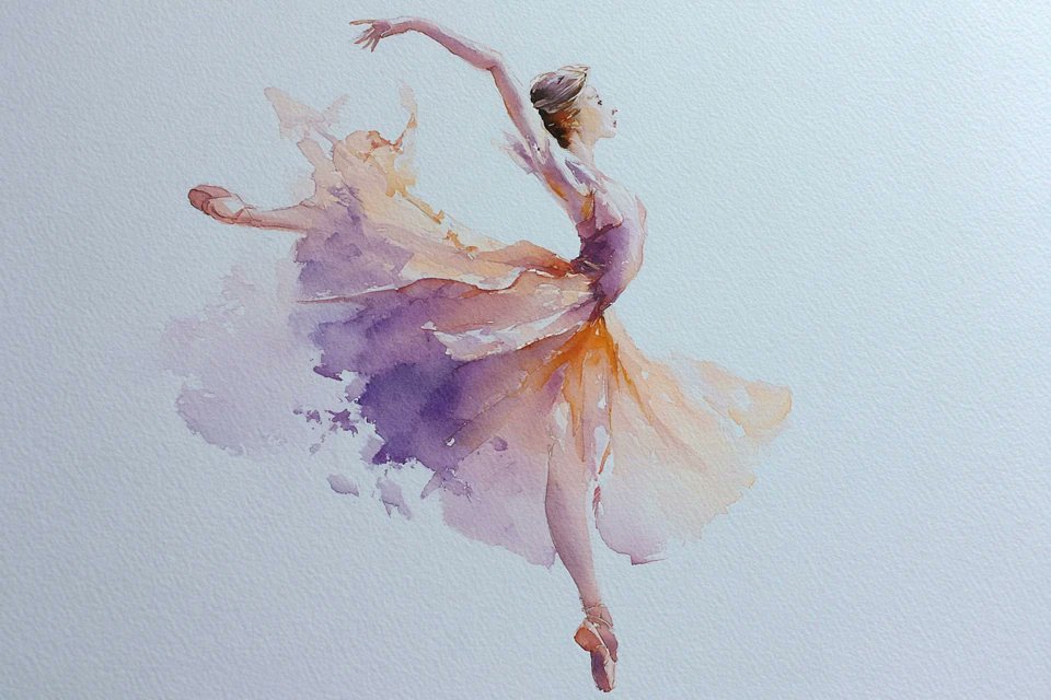 Watercolor Dreamscape — Nano Banana example 3