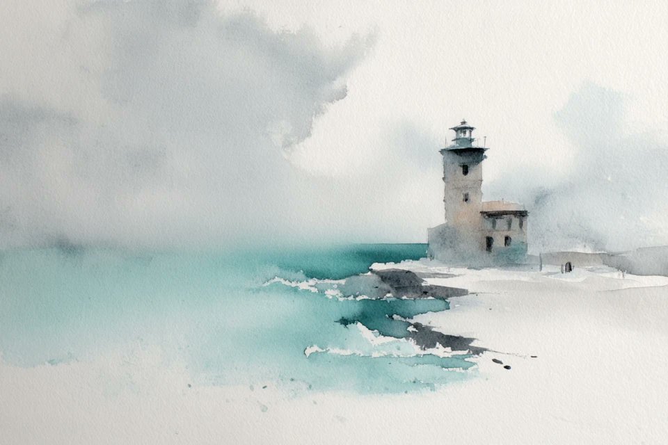 Watercolor Dreamscape — Nano Banana example 4