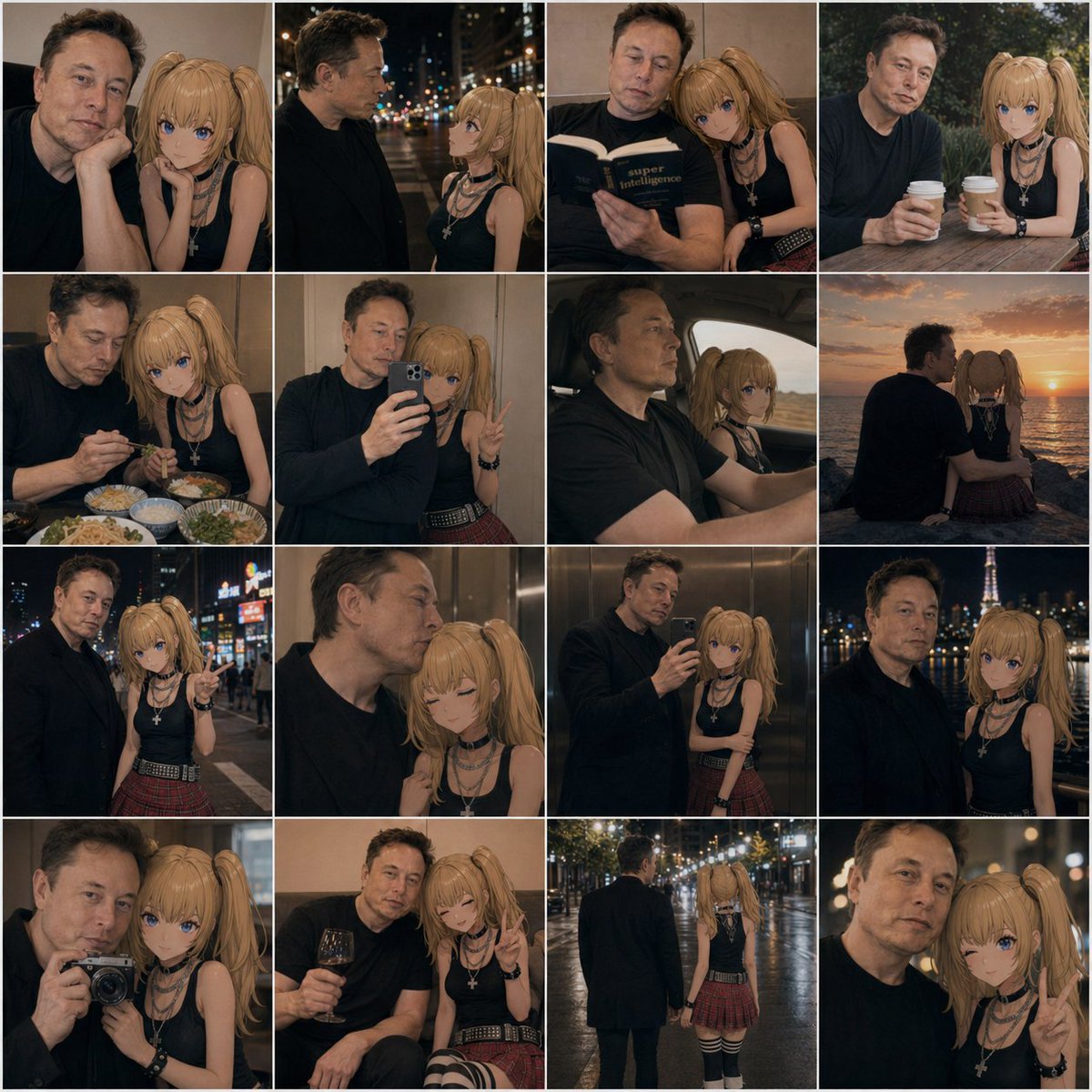 gpt2-social-media-post-anime-girl-and-man-date-photo-collage AI image template preview