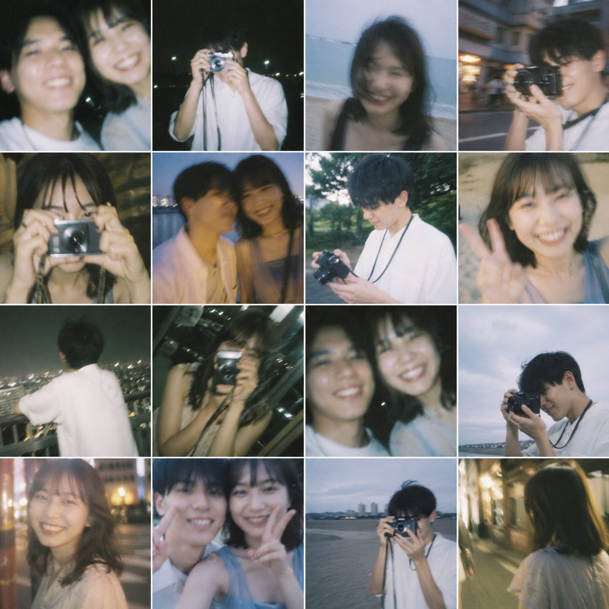 gpt2-social-media-post-nostalgic-16-photo-couple-grid AI image template preview