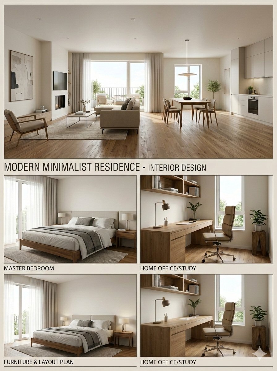 153-interior-design-presentation-board AI image template preview