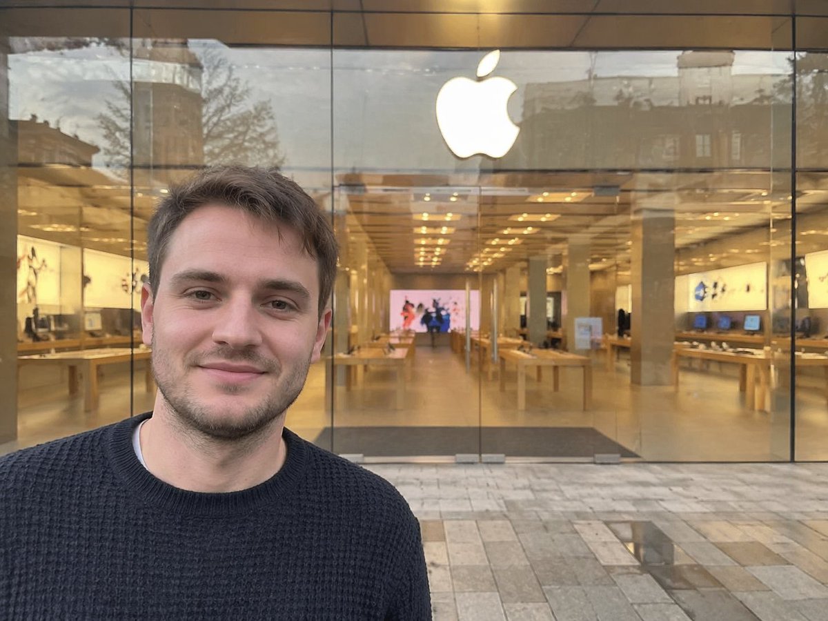 Amateur Apple Store Photography AI image template preview