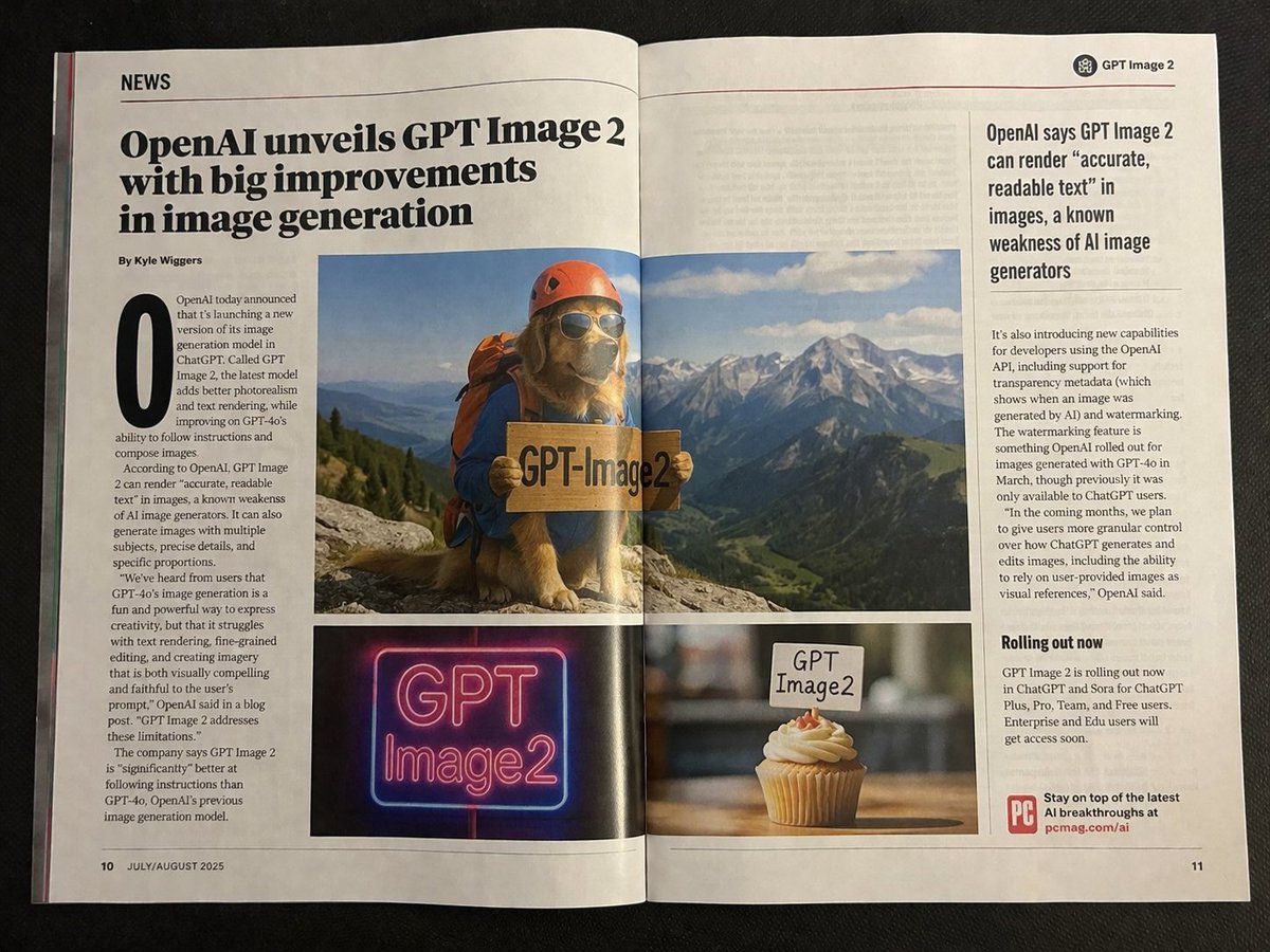 Authentic Magazine Spread Photography AI image template preview