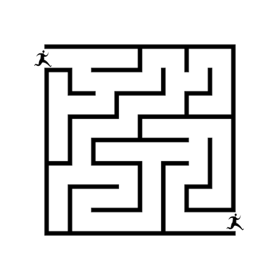 Maze Solver Transformation example 2