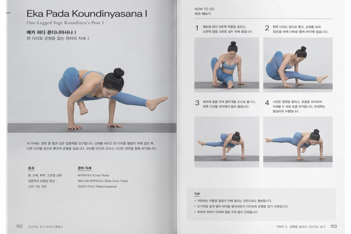 Yoga Book Two-Page Spread AI image template preview