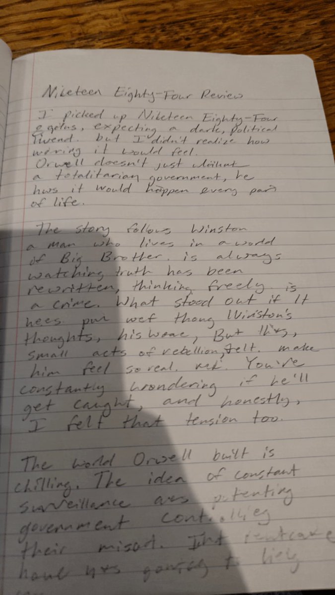 Messy Handwritten Notebook Photo AI image template preview