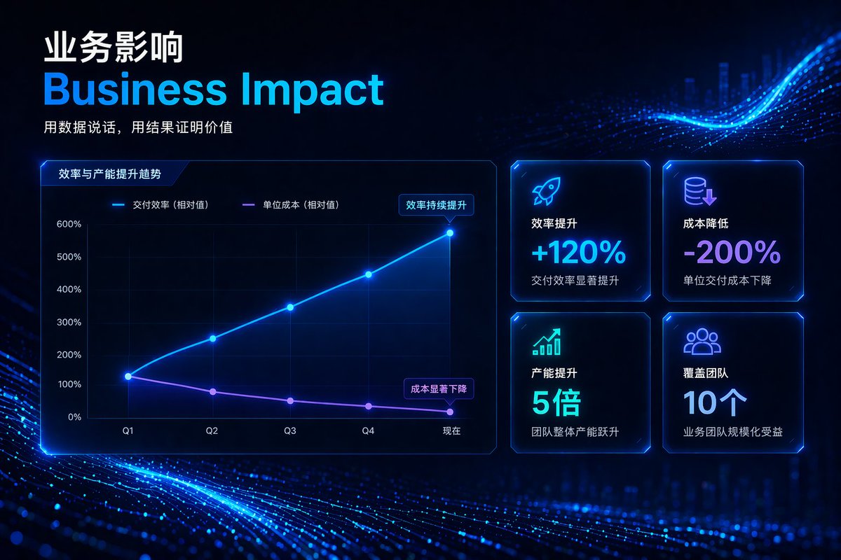 High-Tech Corporate KPI Presentation Slide AI image template preview
