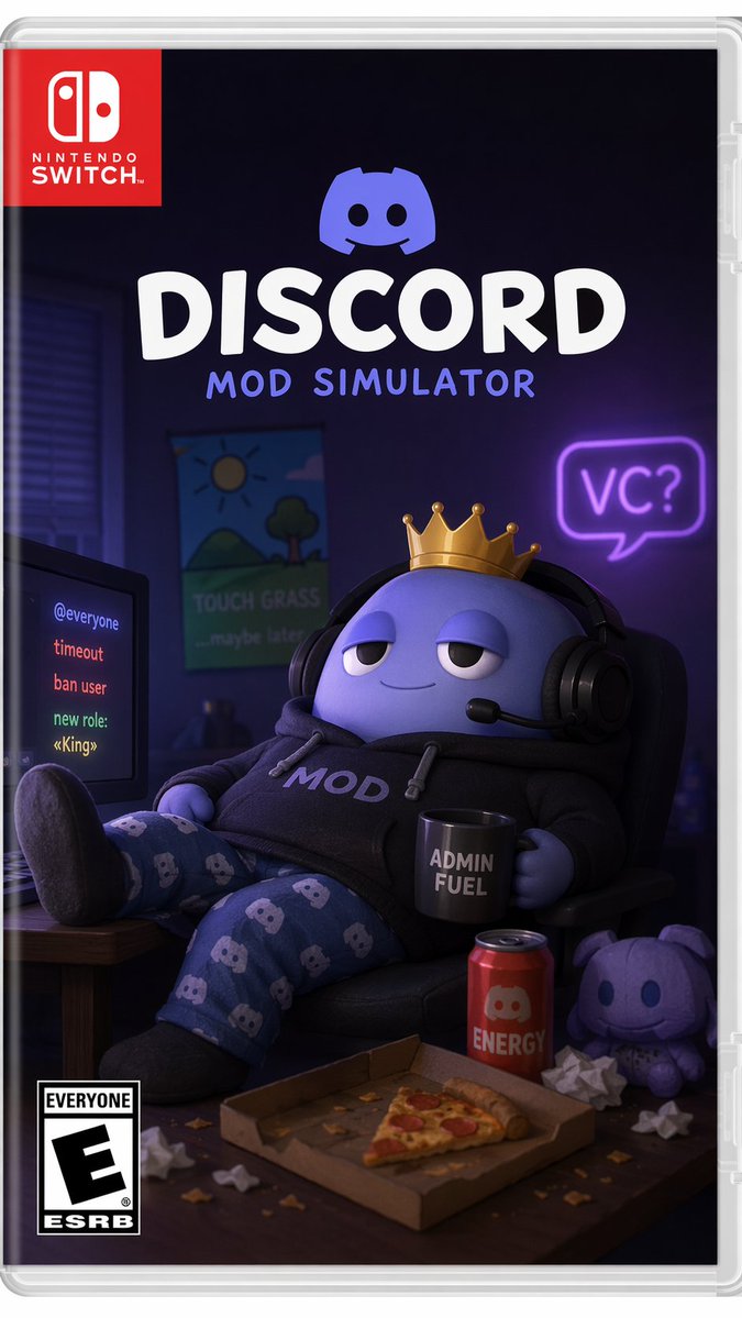 Nintendo Switch Game Cover Design AI image template preview