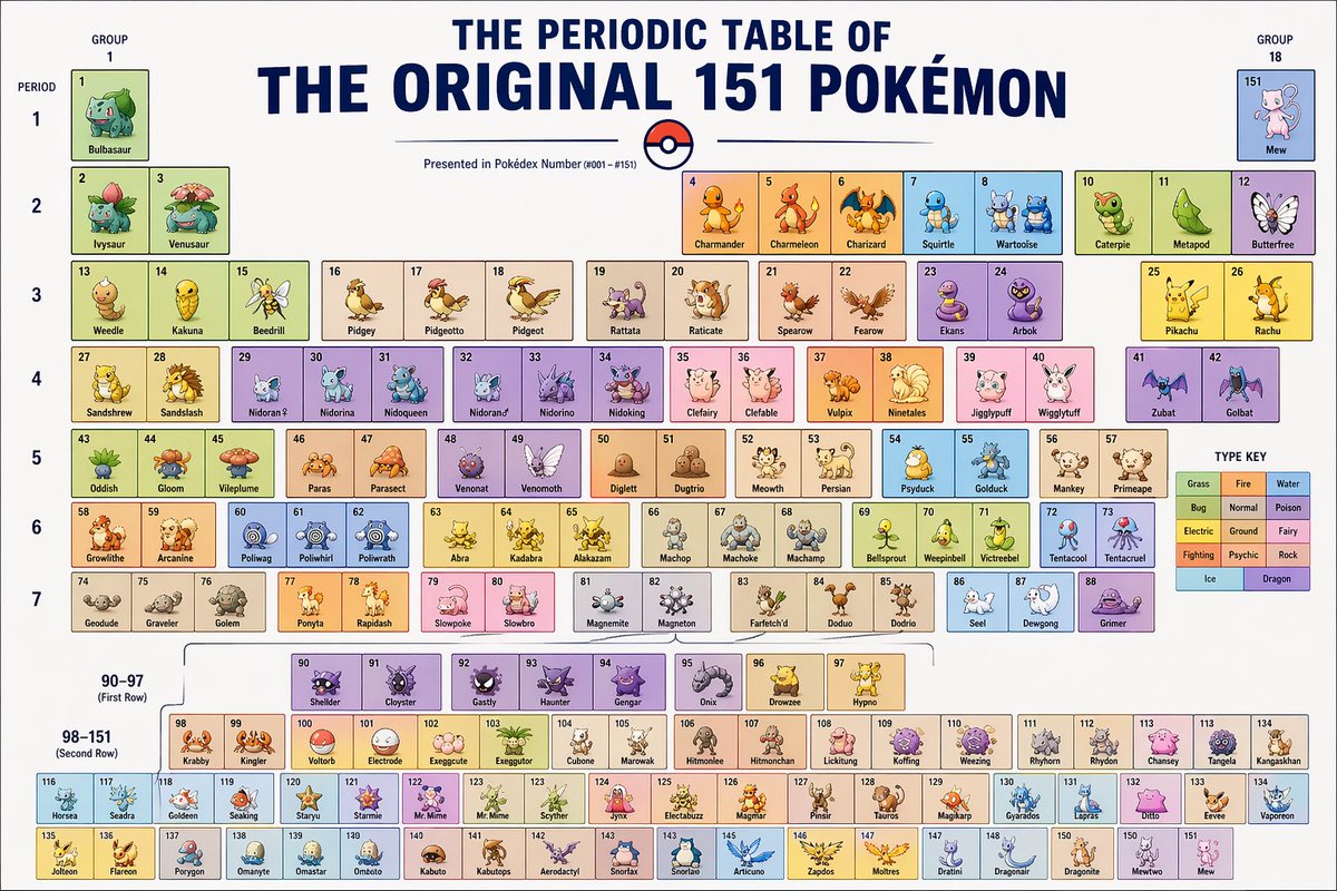 Themed Periodic Table Design AI image template preview