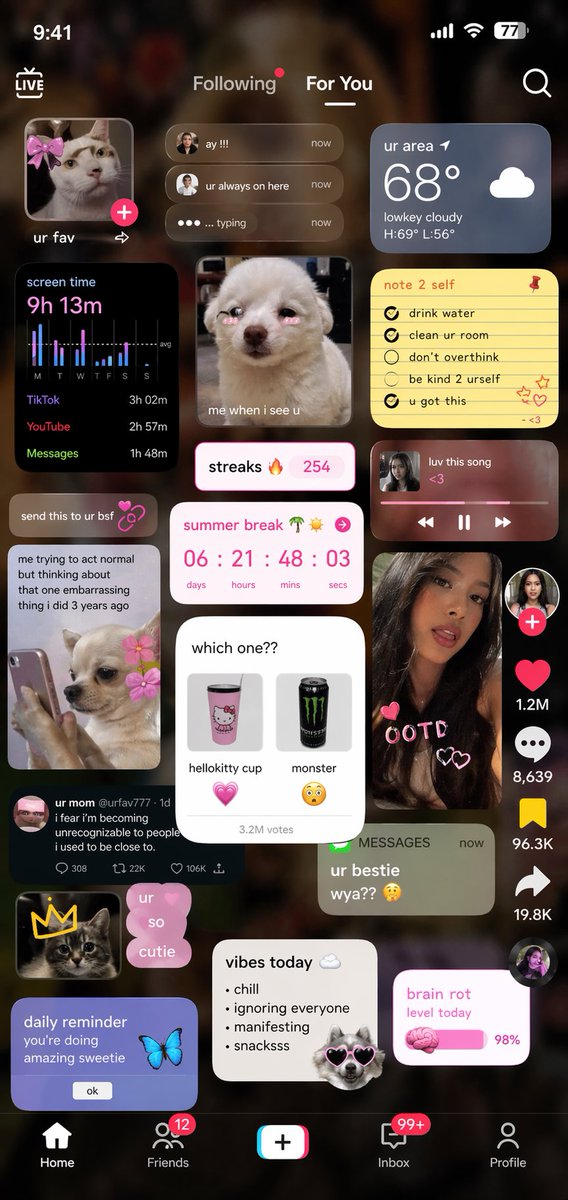 Zoomer UI Design Concept AI image template preview