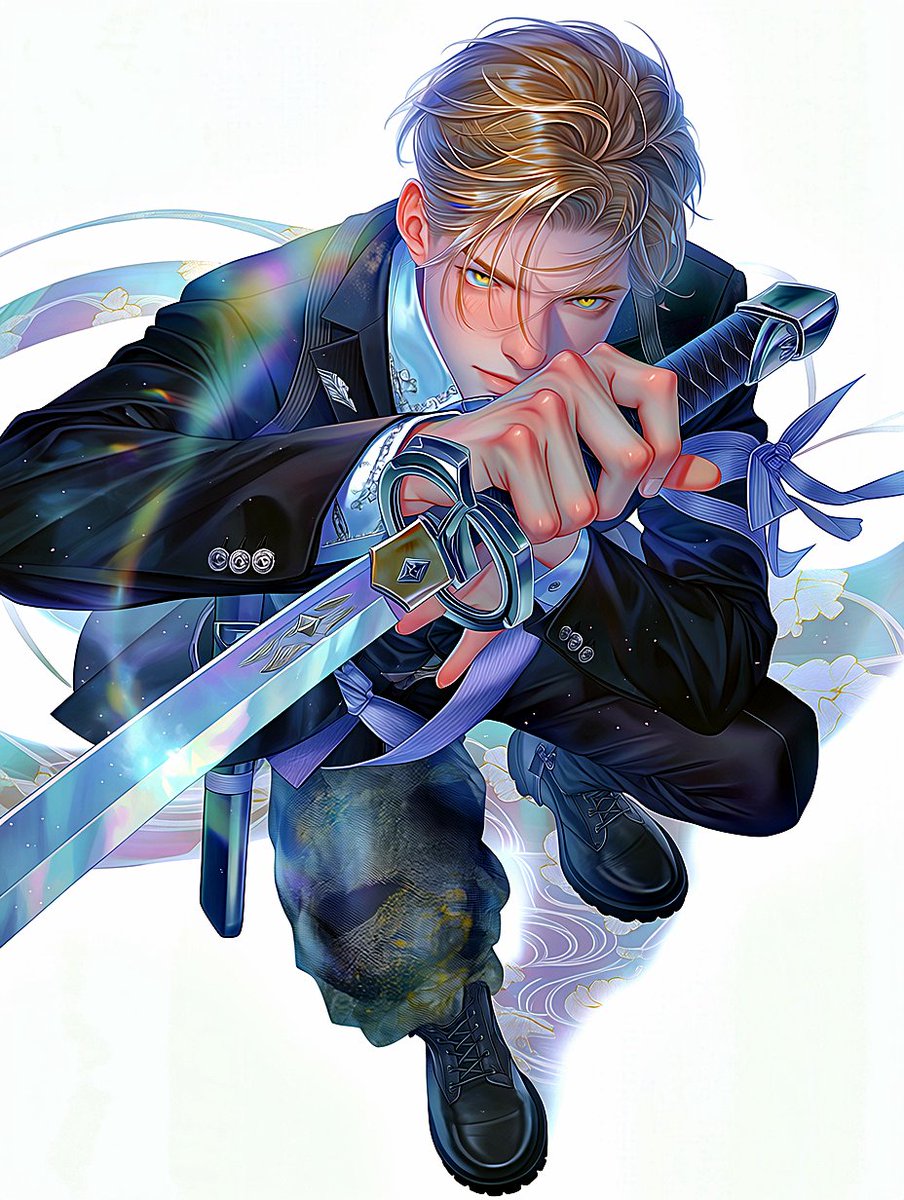 Anime Samurai Game Ad Poster example 3