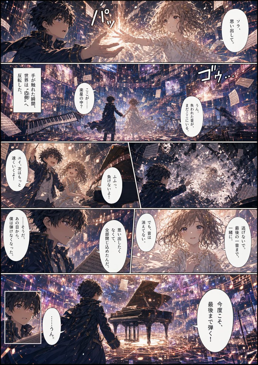 Memory Archive Manga Page example 3