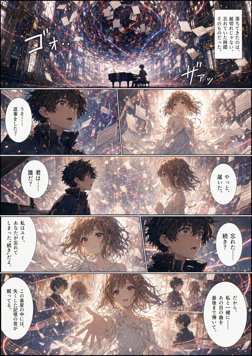Memory Archive Manga Page example 2