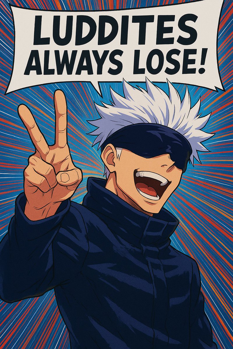 Anime Pop-Art Protest Poster AI image template preview
