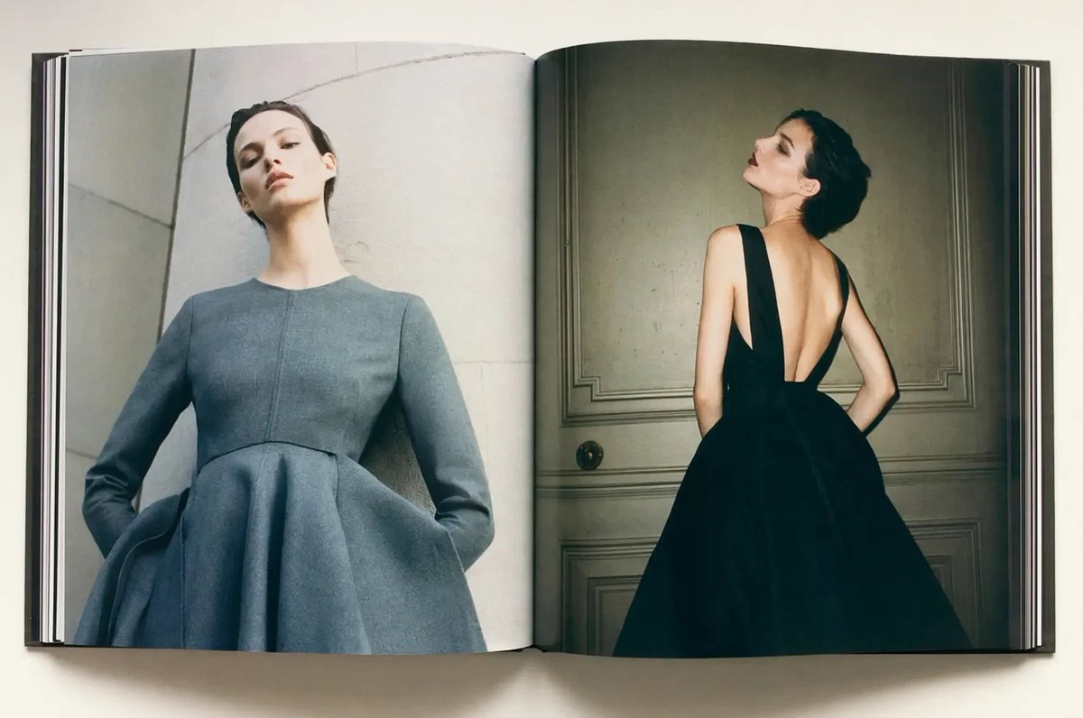 Luxury Fashion Book Spread AI image template preview